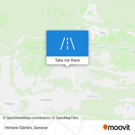Hintere Gärten map