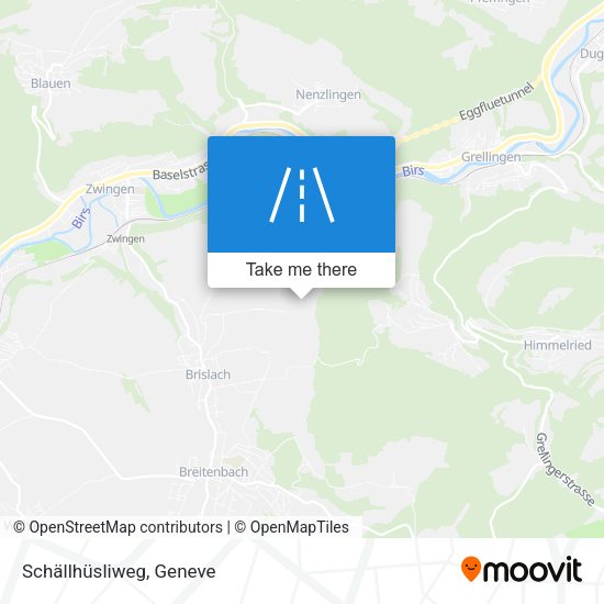 Schällhüsliweg map