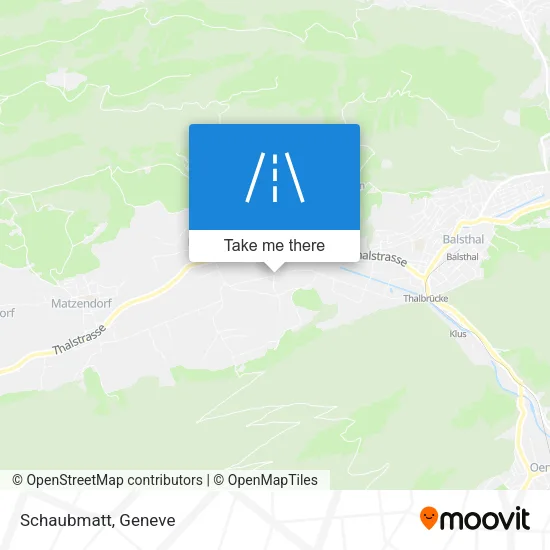 Schaubmatt map