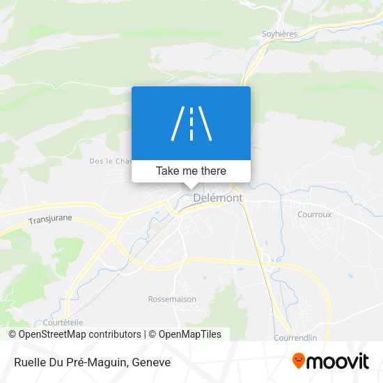 Ruelle Du Pré-Maguin map