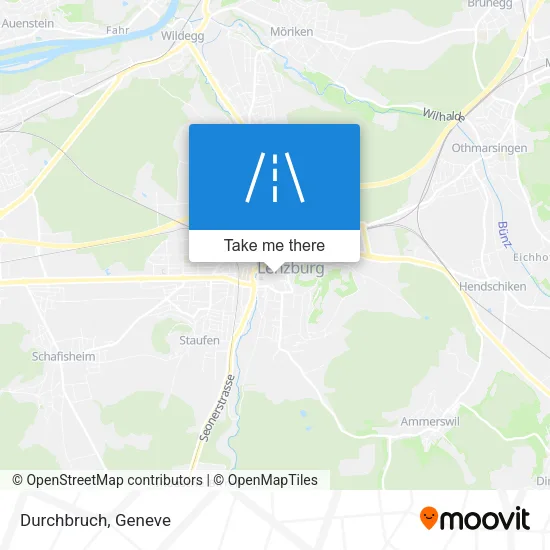 Durchbruch map