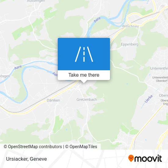 Ursiacker map