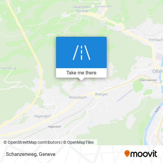 Schanzenweg map