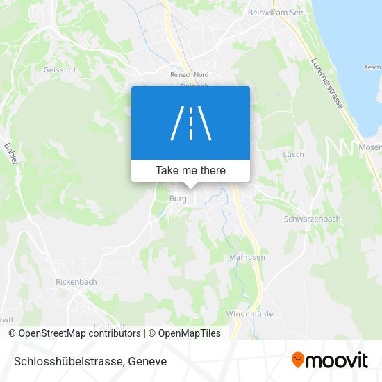 Schlosshübelstrasse map