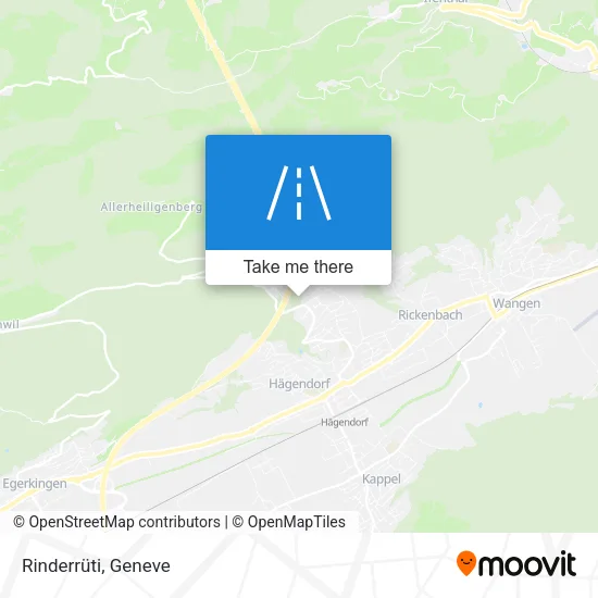 Rinderrüti map