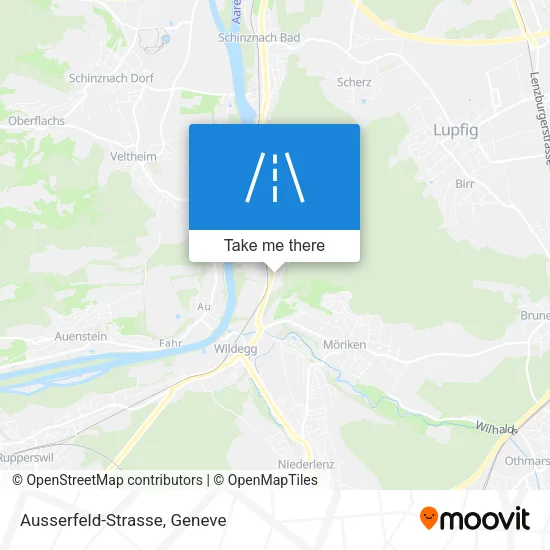 Ausserfeld-Strasse map