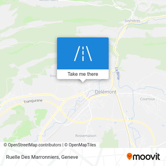 Ruelle Des Marronniers map