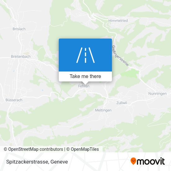 Spitzackerstrasse map