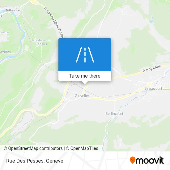 Rue Des Pesses map