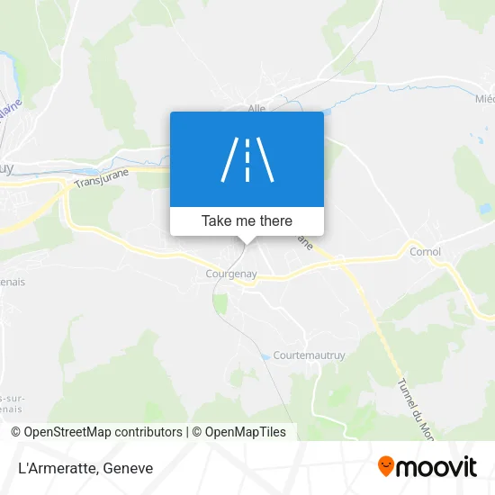 L'Armeratte map