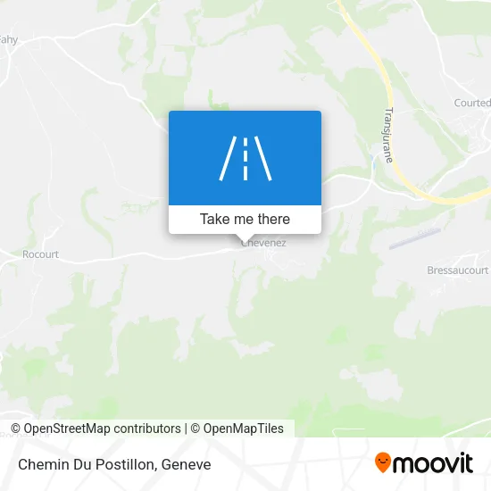Chemin Du Postillon map