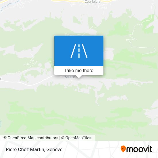 Rière Chez Martin map