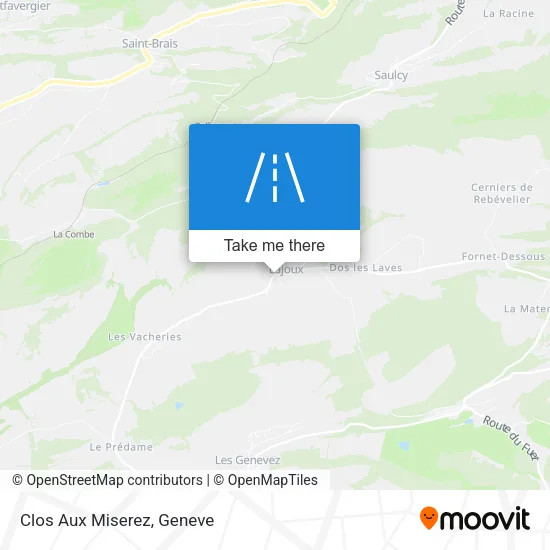 Clos Aux Miserez map