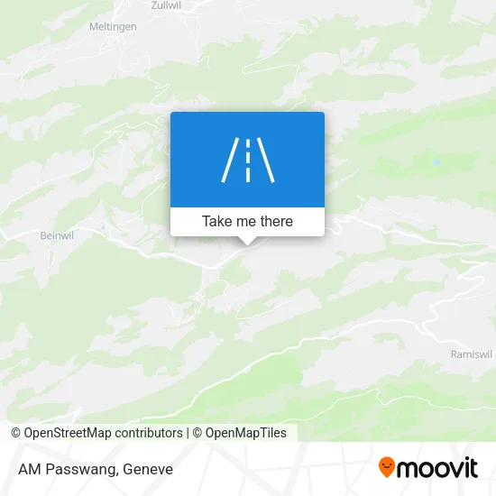 AM Passwang map