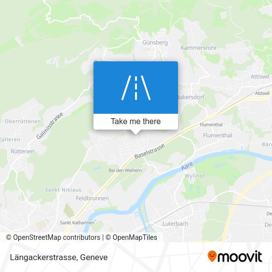 Längackerstrasse map