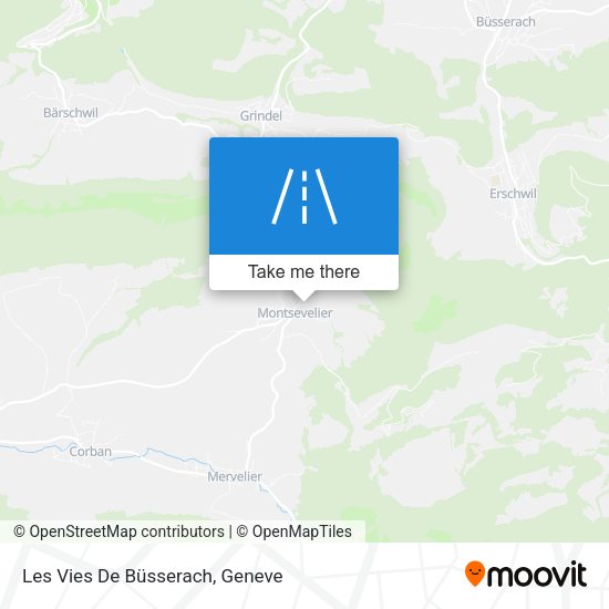 Les Vies De Büsserach map