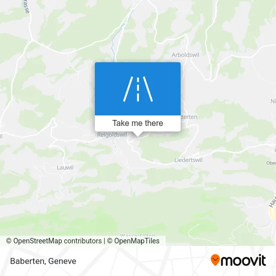 Baberten map