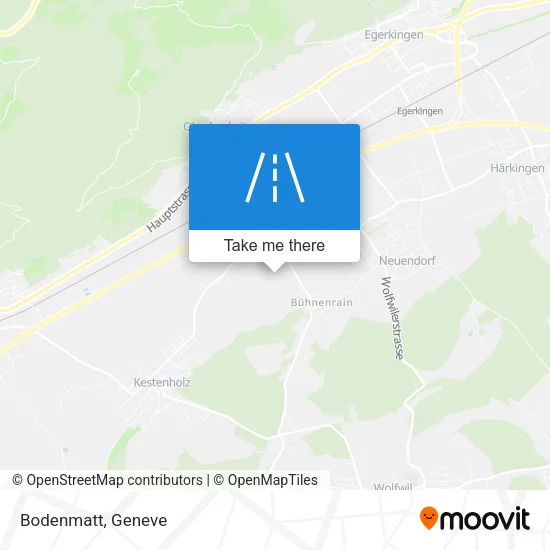 Bodenmatt map
