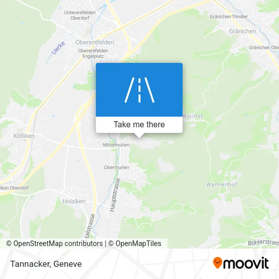 Tannacker map