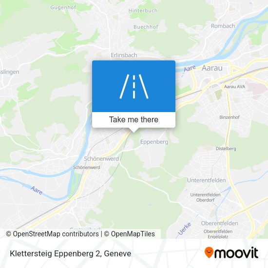 Klettersteig Eppenberg 2 map