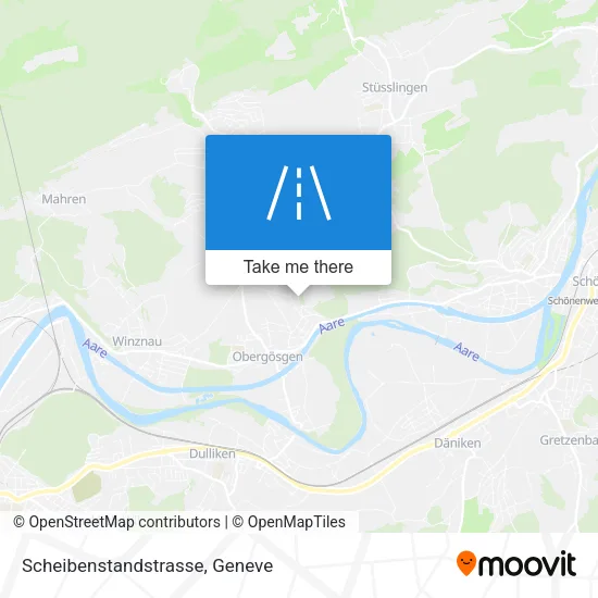 Scheibenstandstrasse map