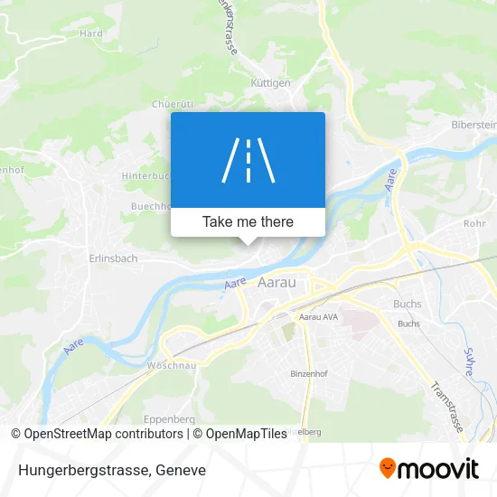 Hungerbergstrasse map