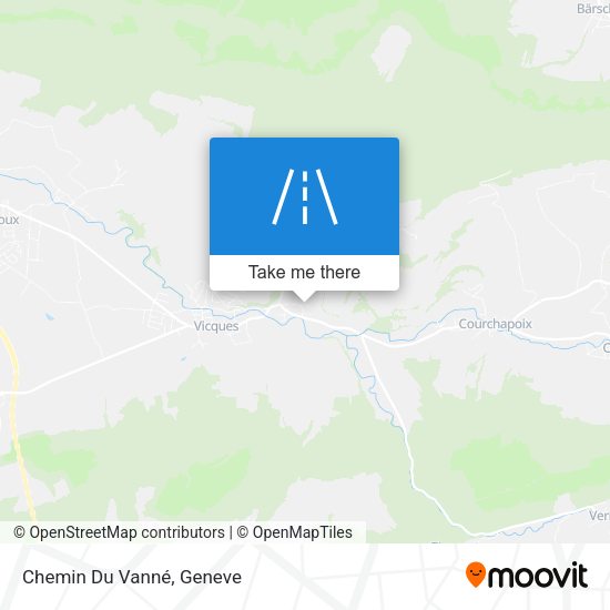 Chemin Du Vanné map