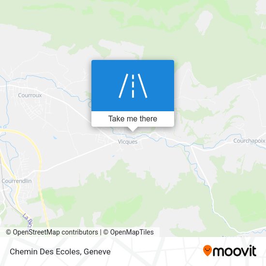 Chemin Des Ecoles map