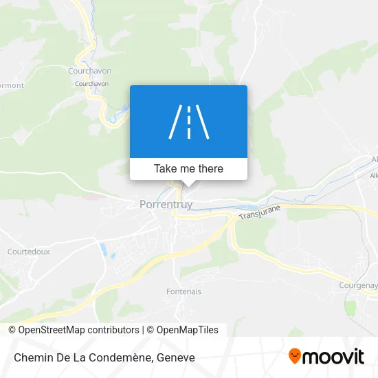 Chemin De La Condemène map