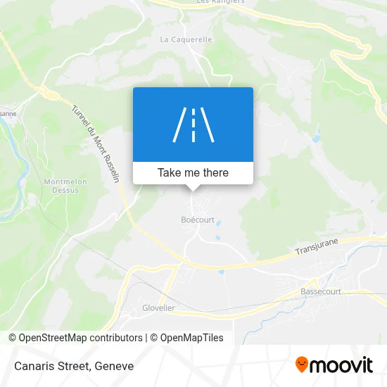 Rue Des Canaris map