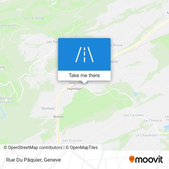 Rue Du Pâquier map
