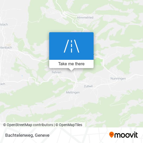 Bachtelenweg map