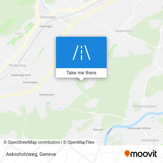 Aebisholzweg map