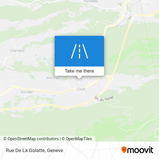 Rue De La Golatte map