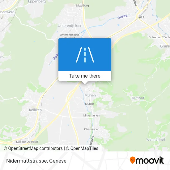 Nidermattstrasse map