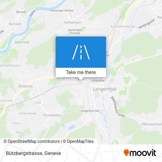 Bützbergstrasse map