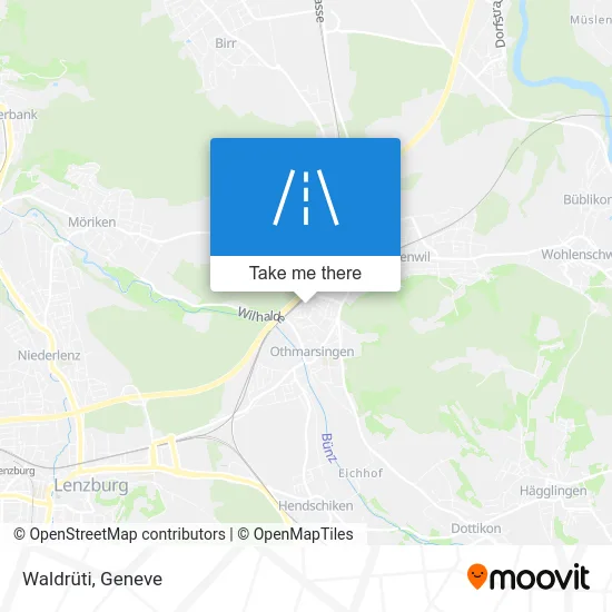 Waldrüti map