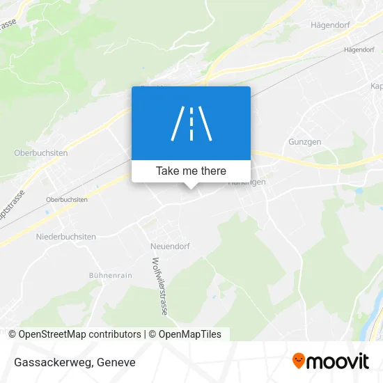 Gassackerweg map