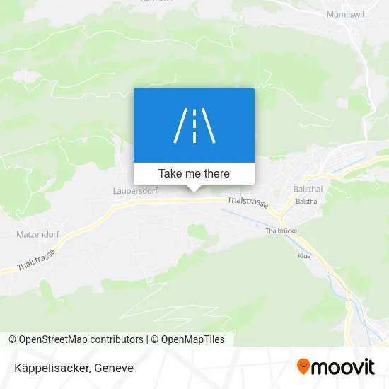 Käppelisacker map