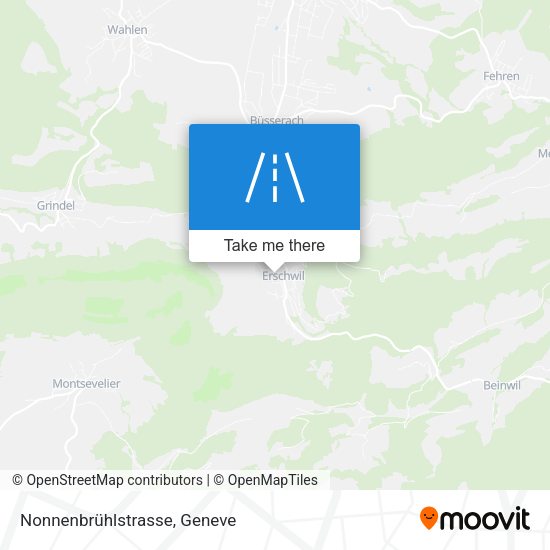 Nonnenbrühlstrasse map