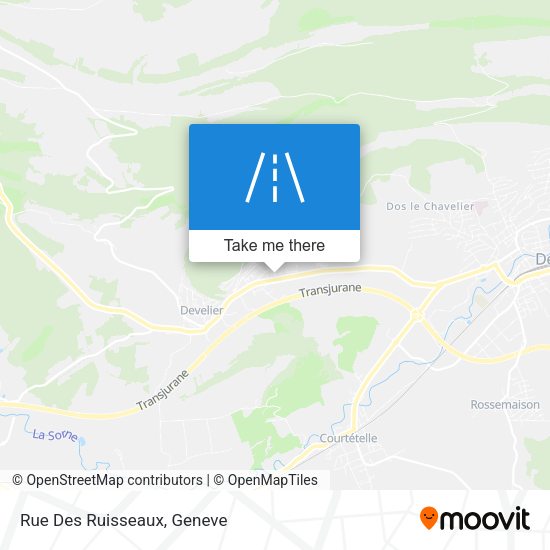 Rue Des Ruisseaux map