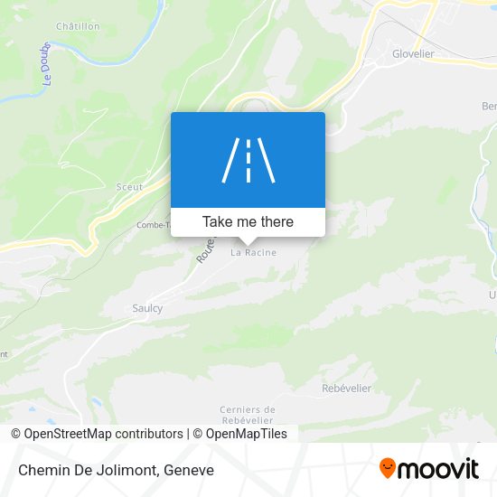 Chemin De Jolimont map