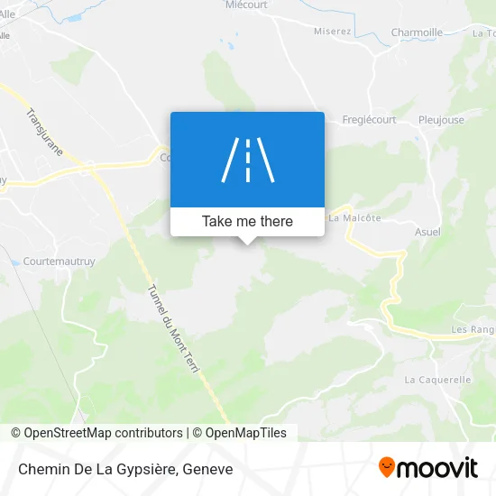 Chemin De La Gypsière map