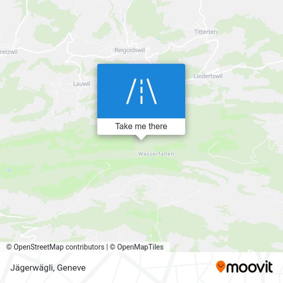 Jägerwägli map