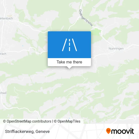 Striffiackerweg map