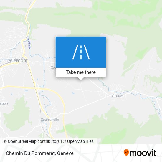 Chemin Du Pommeret map