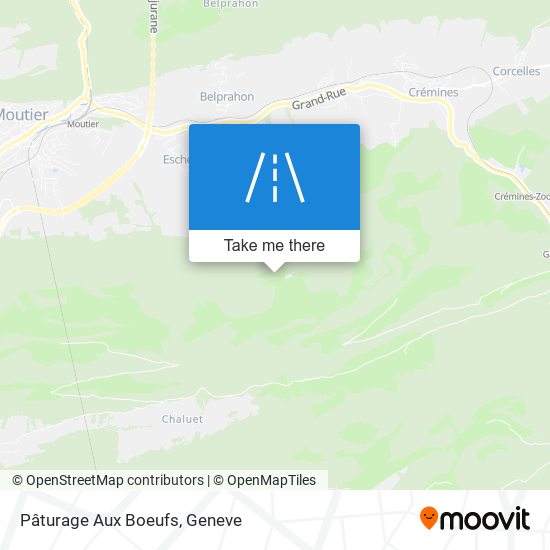 Pâturage Aux Boeufs map