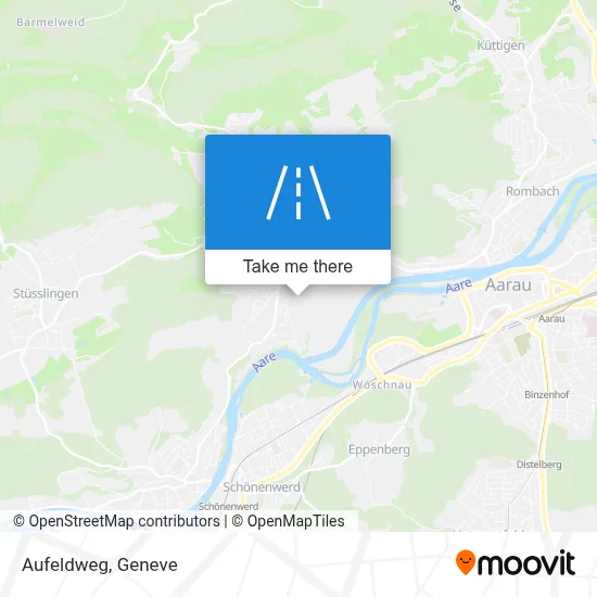 Aufeldweg map
