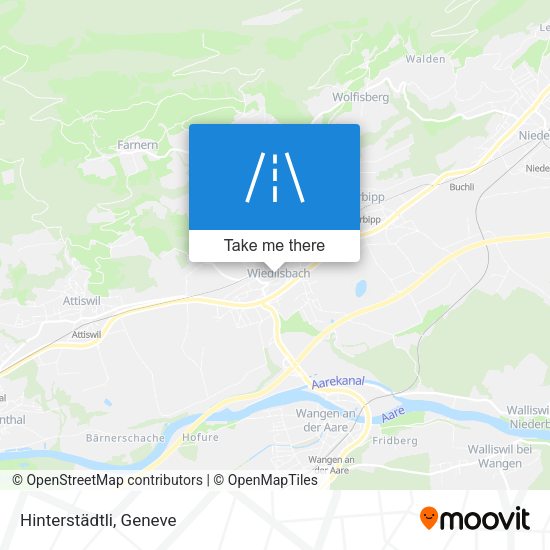 Hinterstädtli map