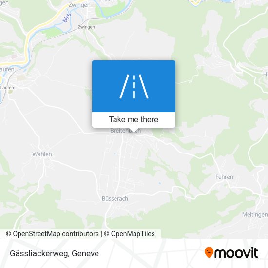 Gässliackerweg map